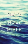 NKJV Value Outreach Bible, Paperback, Blue Scenic
